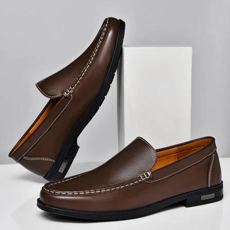 Vittorio | Classic Leather Loafers