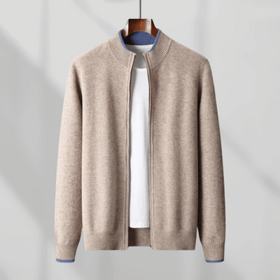 Sean | Cashmere Zip Jacket