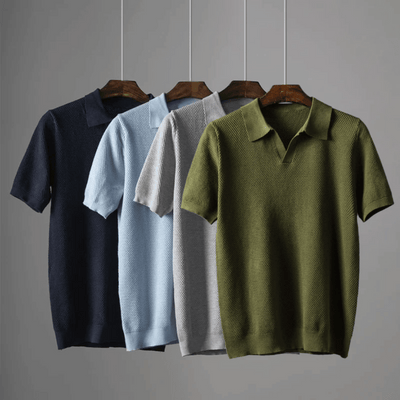 Theo | Casual Cotton Polo T-Shirt