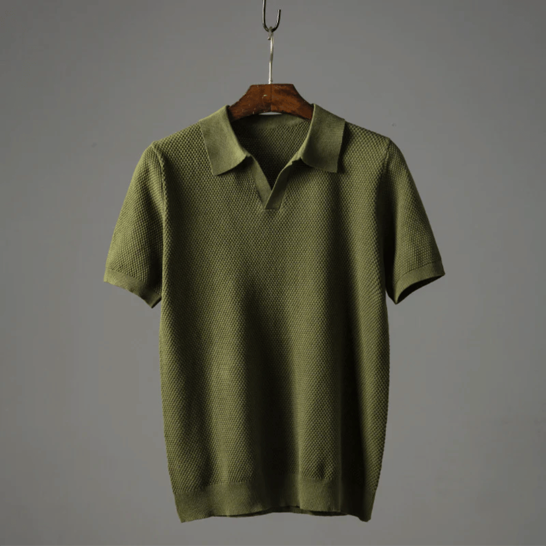 Theo | Casual Cotton Polo T-Shirt