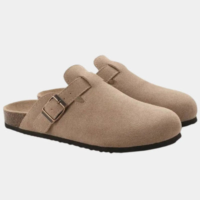 Essential Suede Clogs - Cross & Crown Cross Crown