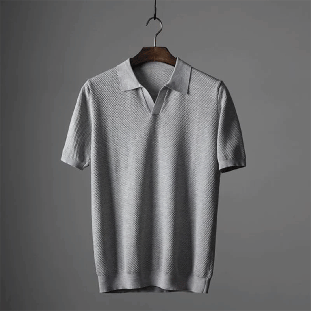 Theo | Casual Cotton Polo T-Shirt