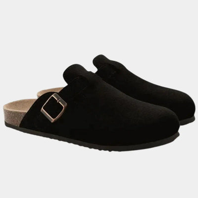 Travis | Orthopedic Suede Clogs