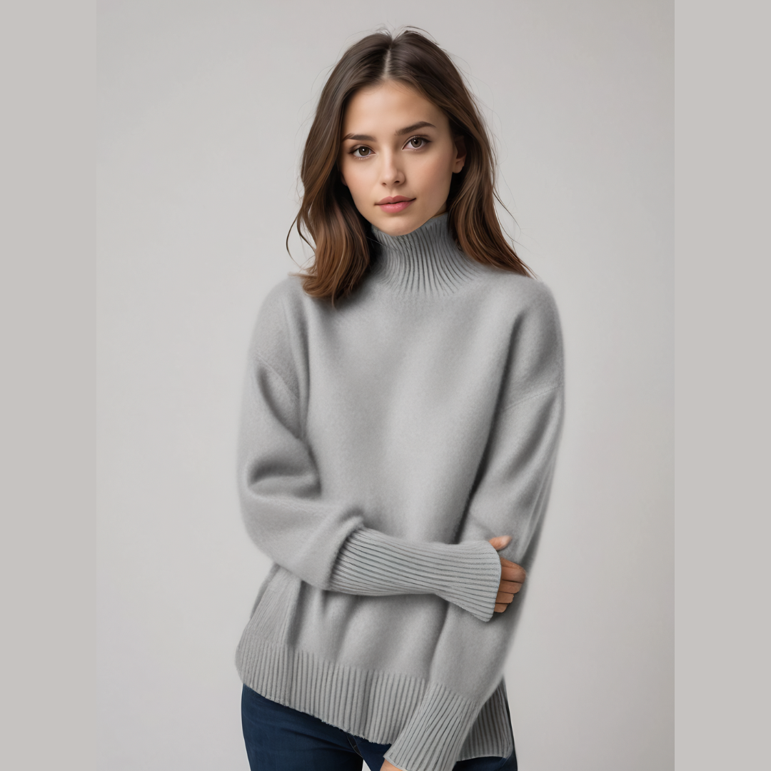 Fiona | Cashmere Turtleneck Sweater