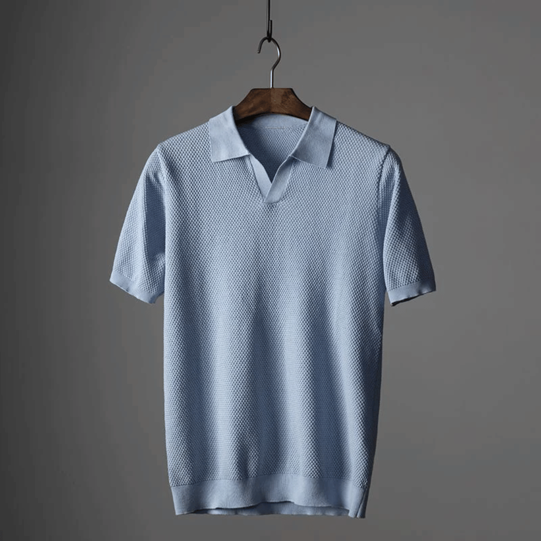 Theo | Casual Cotton Polo T-Shirt