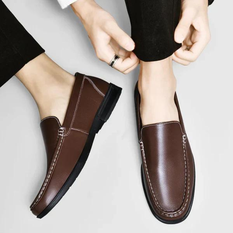 Vittorio | Classic Leather Loafers