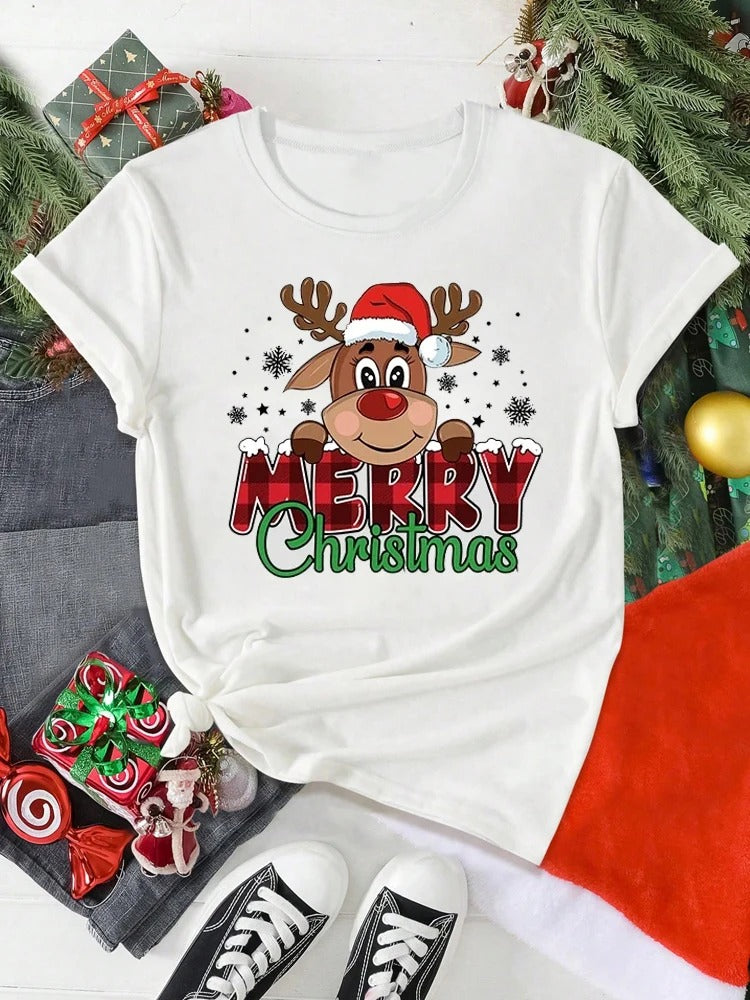 Leslie | Christmas Short Sleeve T-Shirt