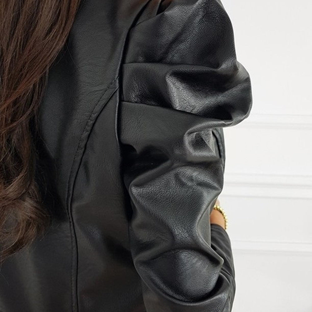 Maeve | Black Leather Jacket