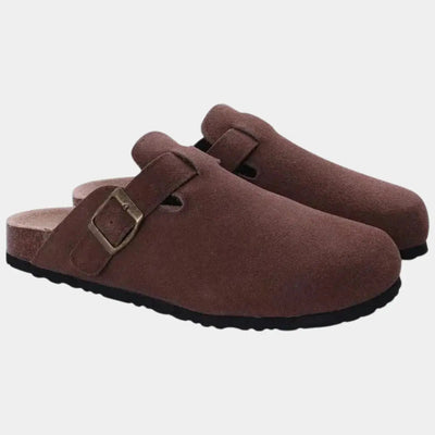 Travis | Orthopedic Suede Clogs