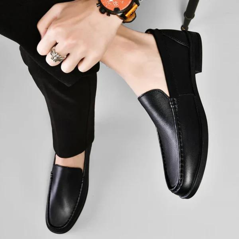 Vittorio | Classic Leather Loafers