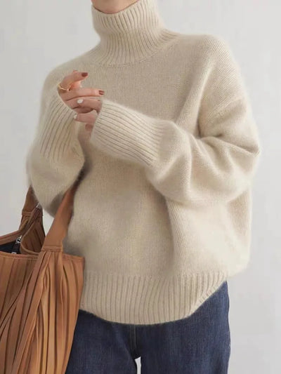 Lin | Cashmere turtleneck sweater