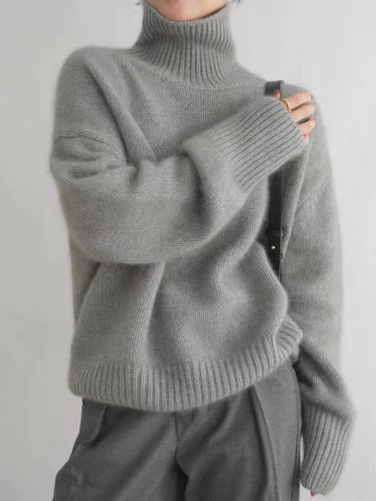 Fiona | Cashmere Turtleneck Sweater