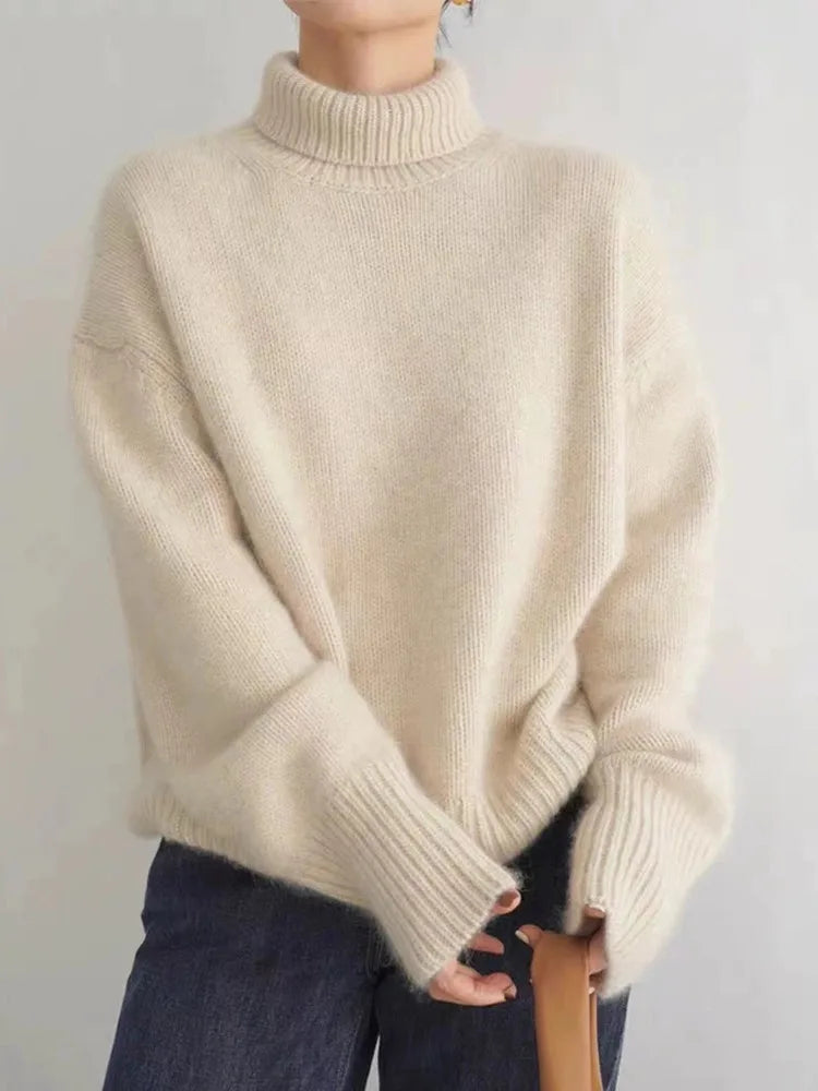 Fiona | Cashmere Turtleneck Sweater