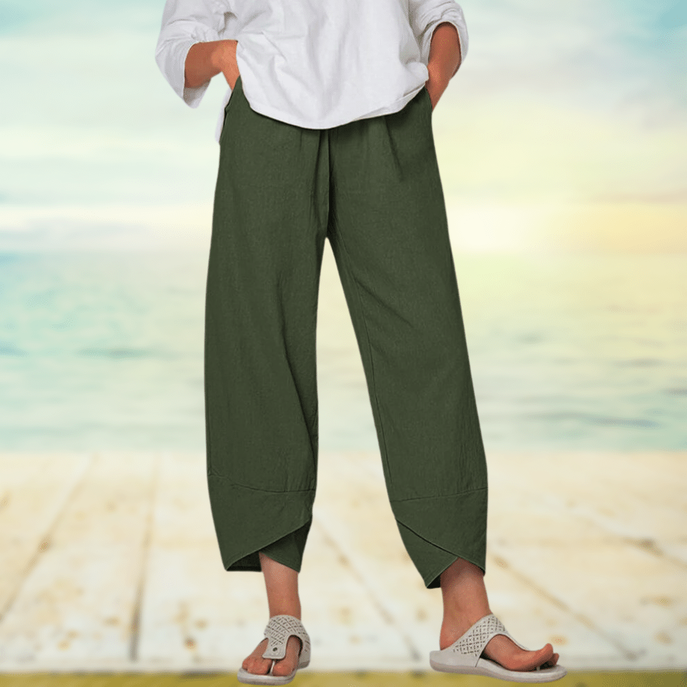 Ava | Comfortable cotton trousers