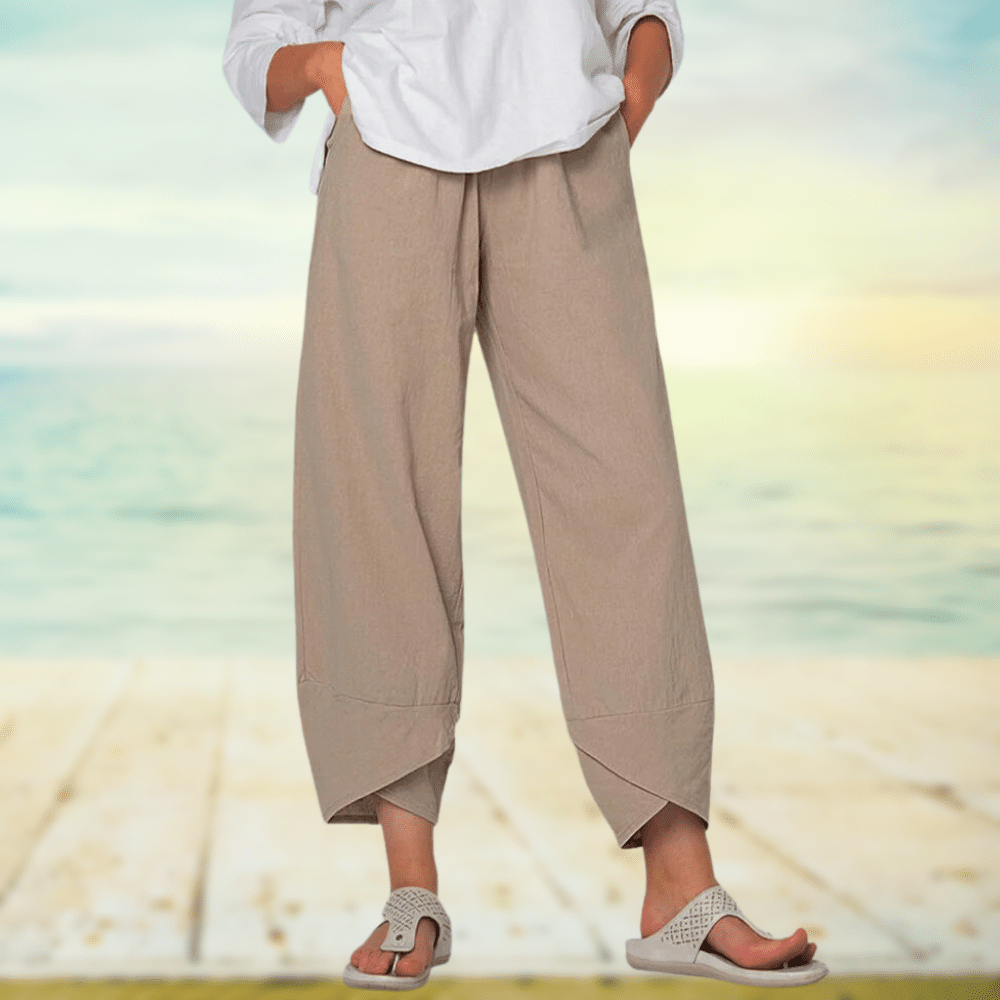 Ava | Comfortable cotton trousers