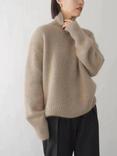 Lin | Cashmere turtleneck sweater