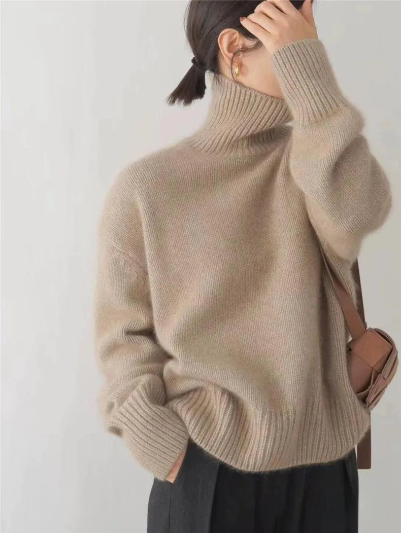 Fiona | Cashmere Turtleneck Sweater