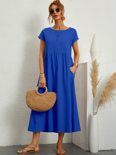 Lucia | Casual Dress with O-neck