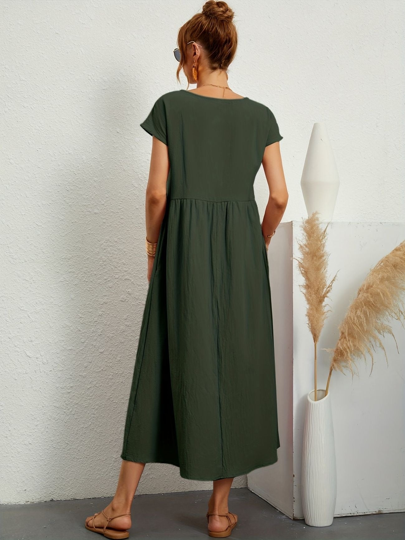 Lucia | Casual Dress with O-neck