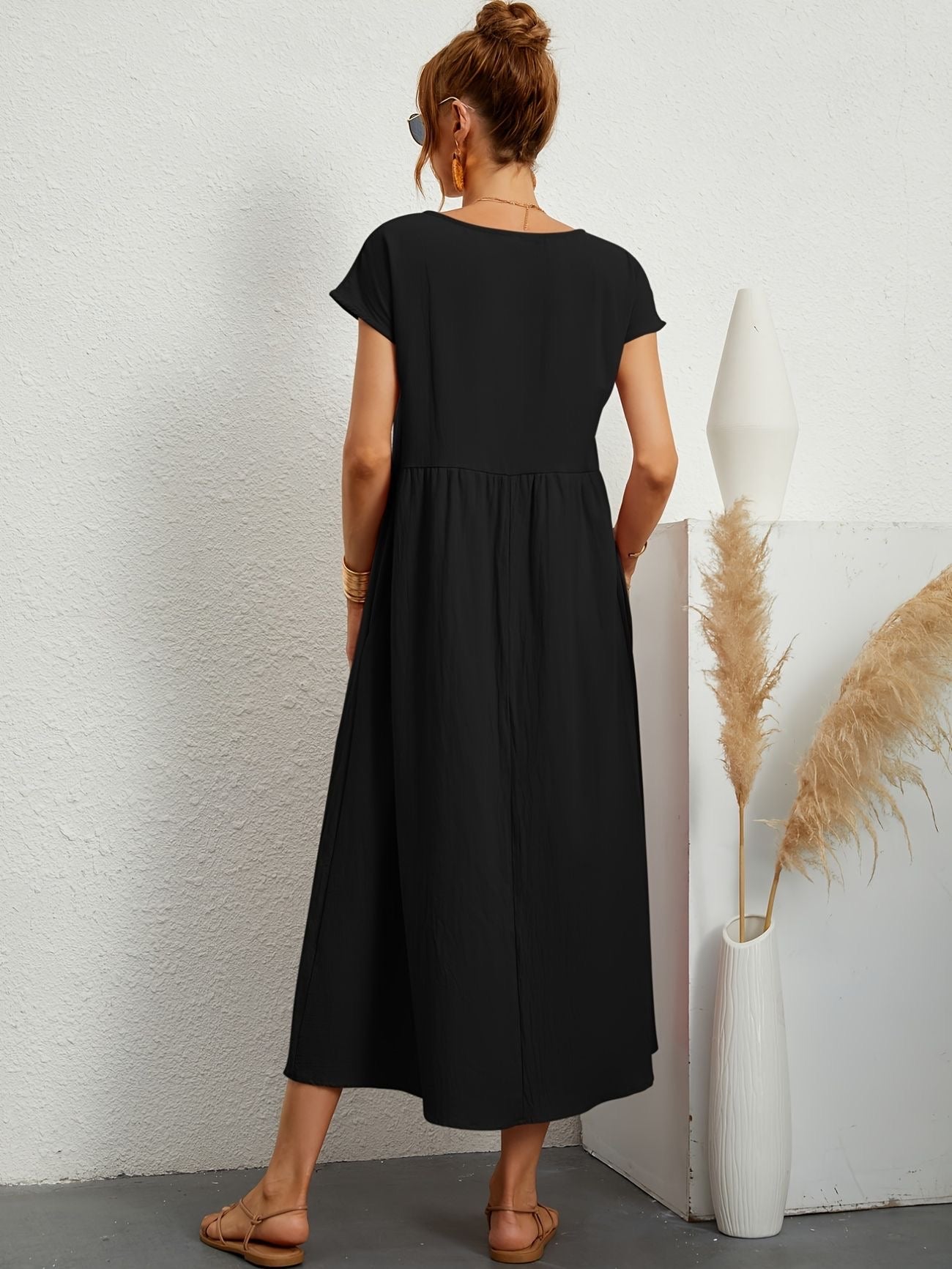 Lucia | Casual Dress with O-neck