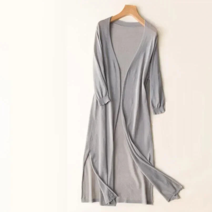 Elda | Lightweight Long Cardigan