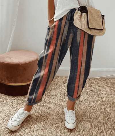 Emma | Elegant cotton trousers