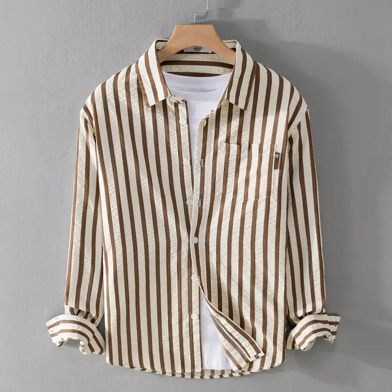 Massimo | Casual striped shirt