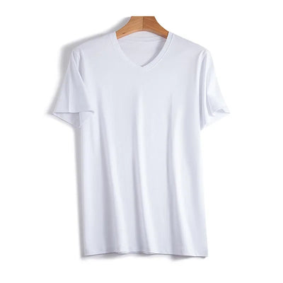 Lucas | Half sleeve Silk T-Shirt