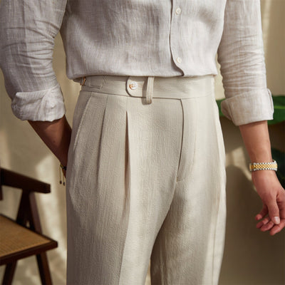 Liam | Vintage High Waist Trousers