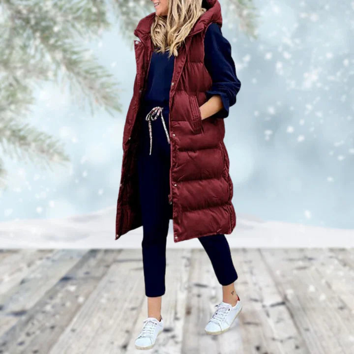 Molly | Long Vest Coat