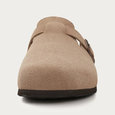 Travis | Orthopedic Suede Clogs