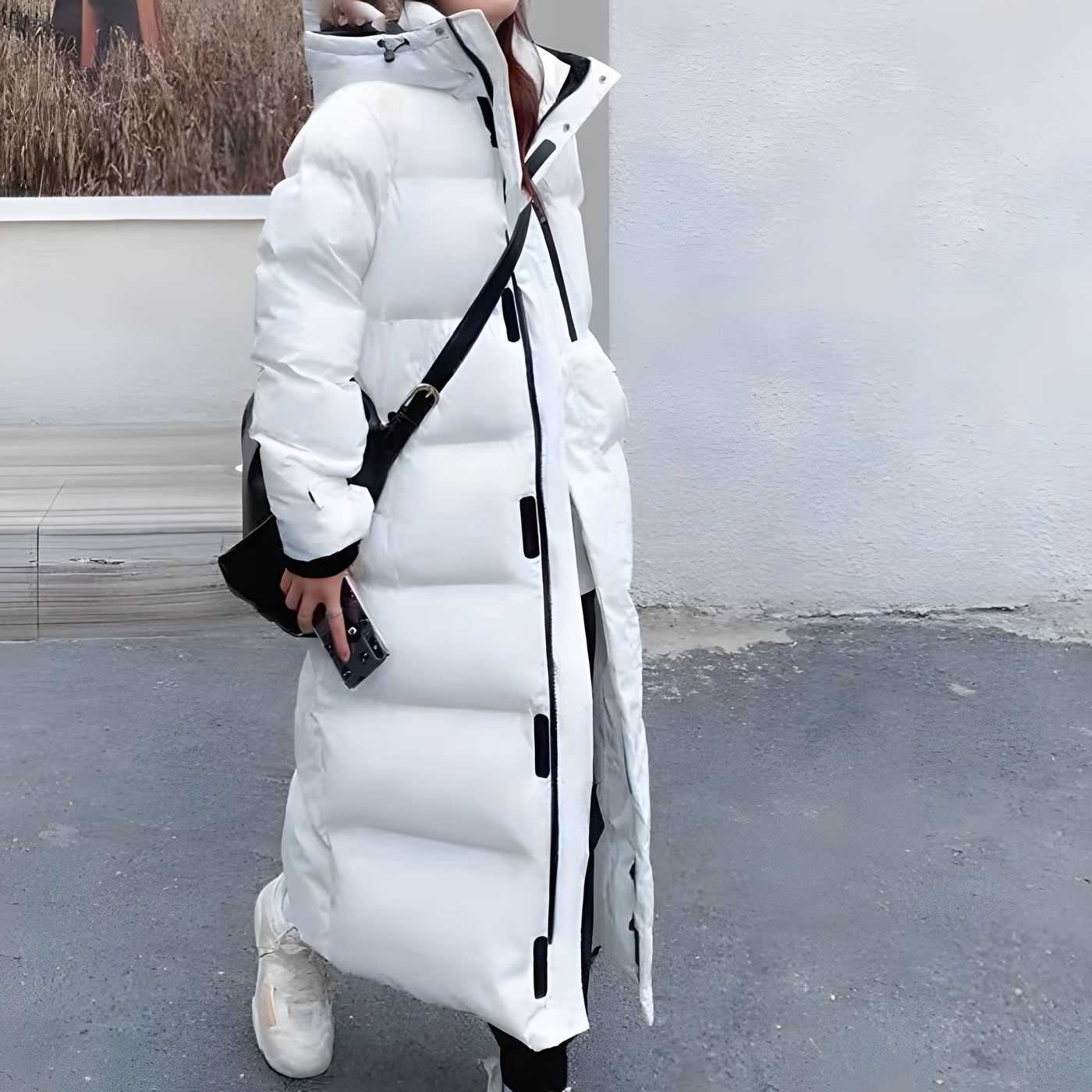 Isabel | Windproof long down jacket