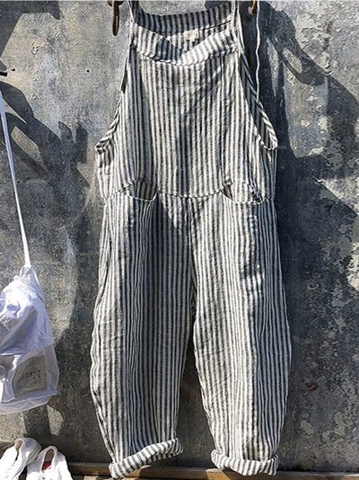 Lajla | Striped Jumpsuit