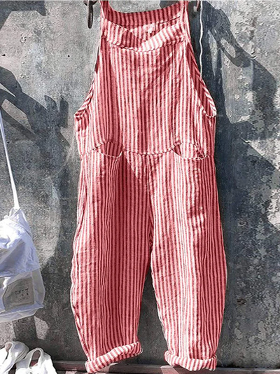 Lajla | Striped Jumpsuit