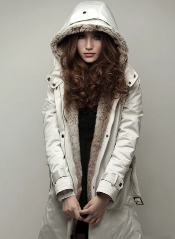 Elise | Warm fur winter coat