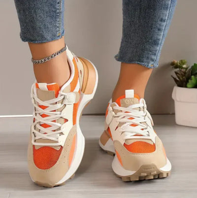 Angelina | Colorblock Casual Sneakers