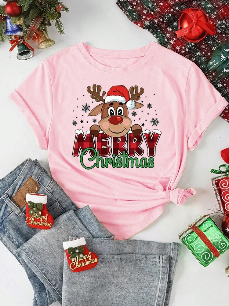 Leslie | Christmas Short Sleeve T-Shirt