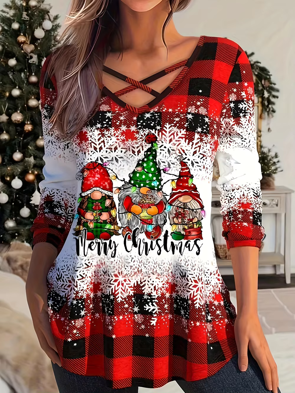 Denise | Christmas Top