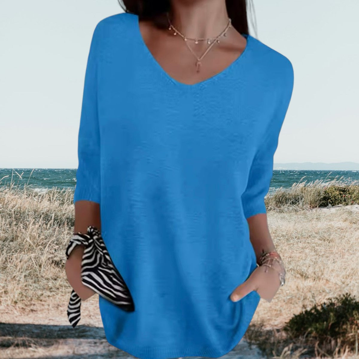 Rebecca | Stylish V-neck top