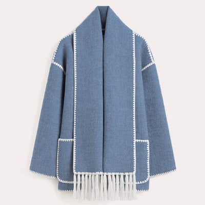 Florence | Elegant Scarf Coat