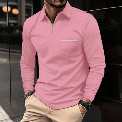 Tyler | Fashionable Long Sleeve Polo Shirt