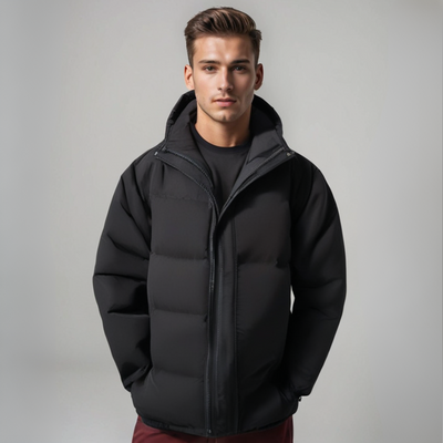 Theo | Lined winter jacket with hood