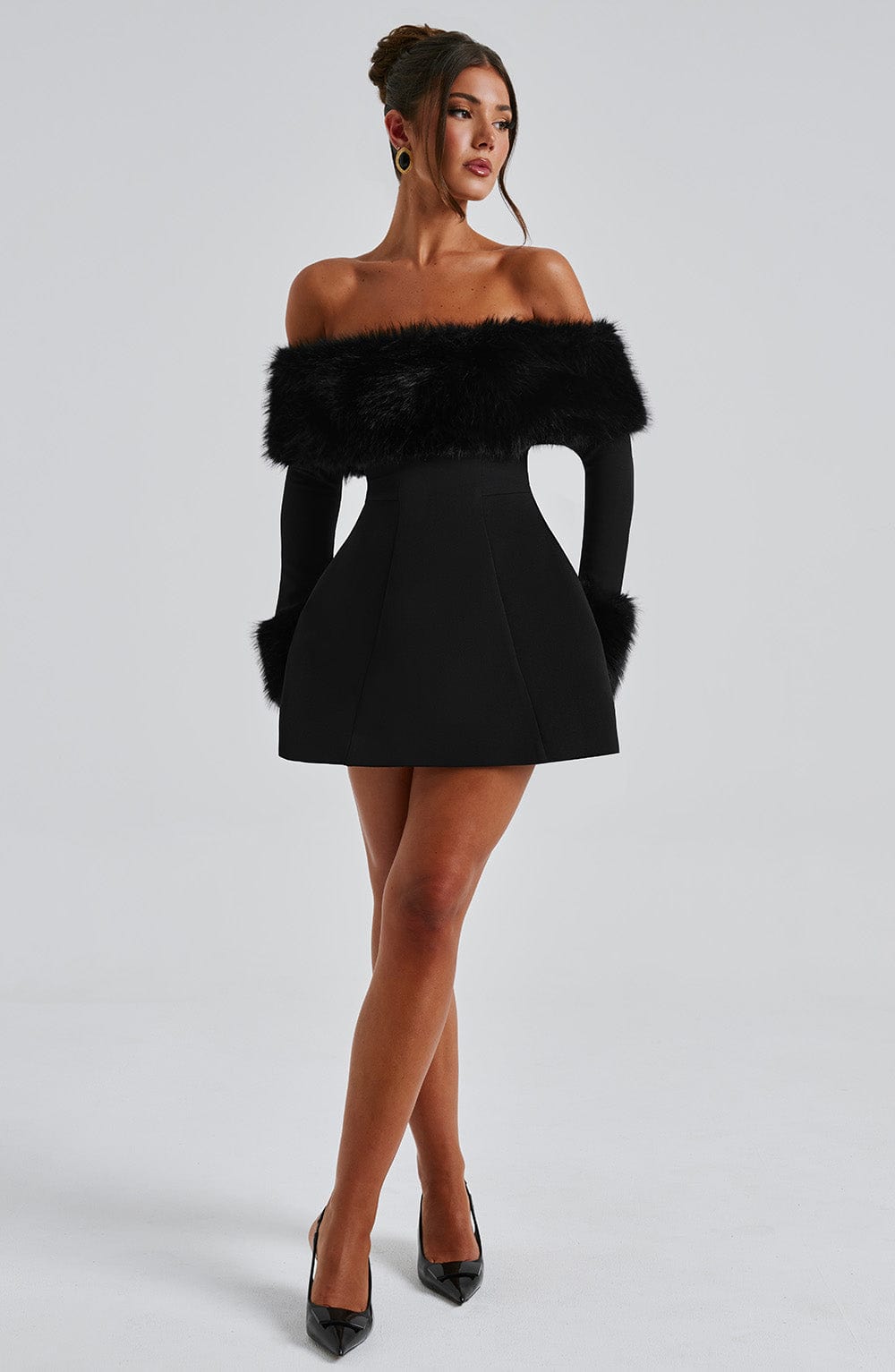 Elsie | Luxurious Fur Dress