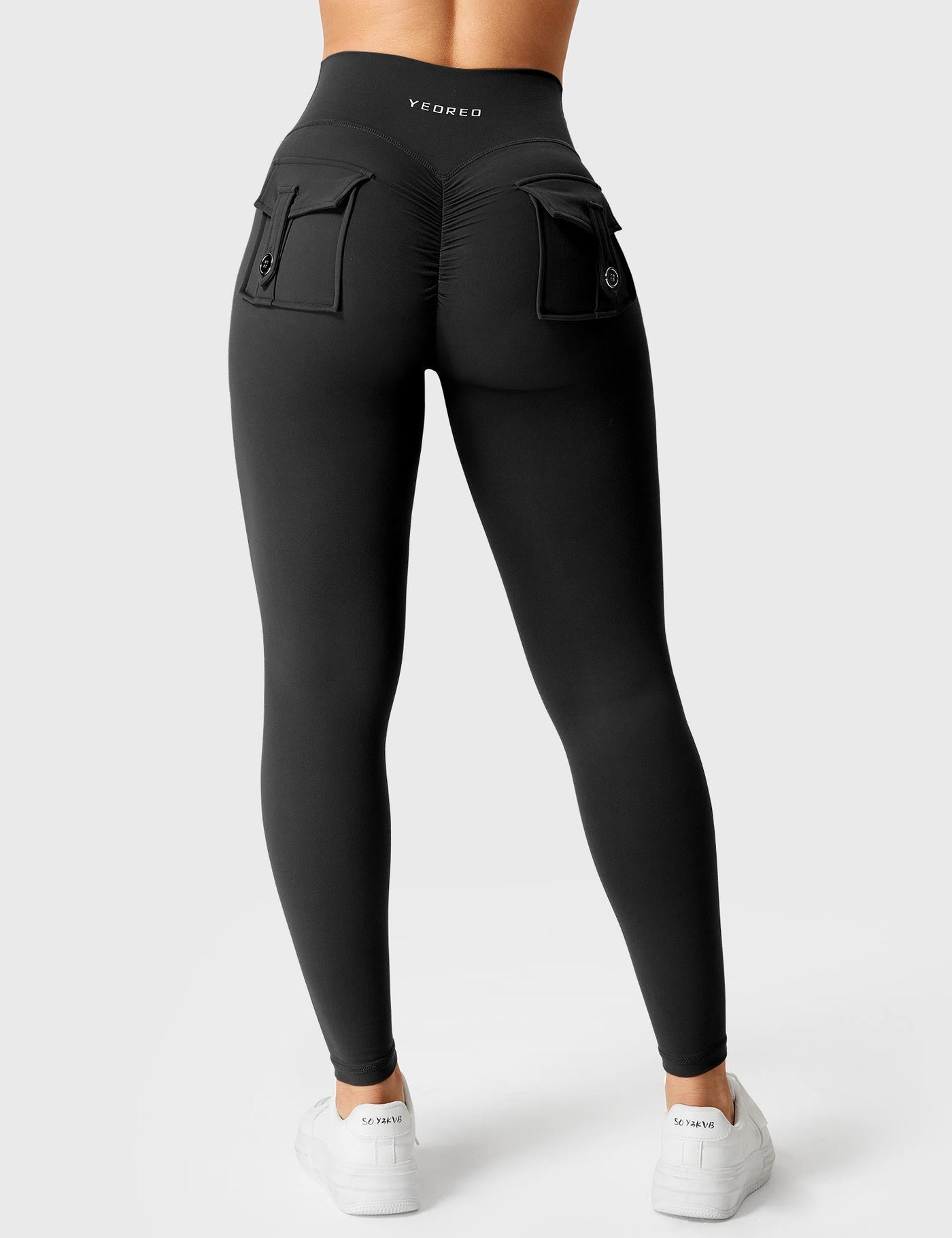 Addison | Trendy V-waistband Charm Leggings